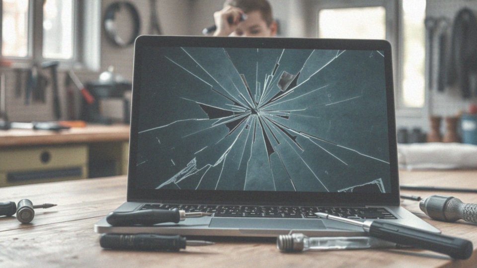 Jakie są przyczyny uszkodzeń matrycy w laptopie?