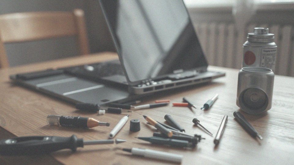 Jakie narzędzia są potrzebne do wymiany klawiatury?