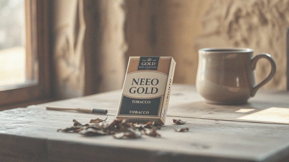 Jakie nuty smakowe można odkryć w NEO GOLD TOBACCO?
